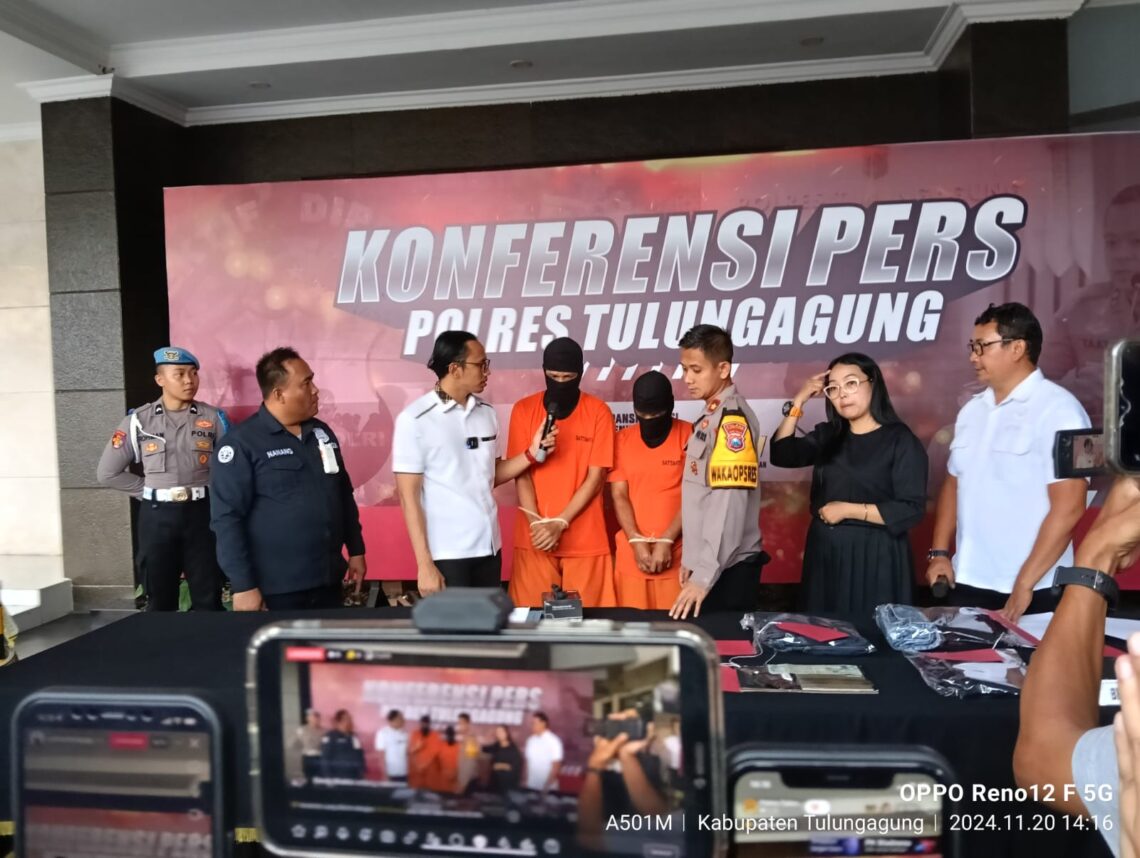 Dua Pria Kakak Beradik Tersangka Pencurian Mobil Antar Provinsi Ditangkap Resmob Macan Agung Polres Tulungagung